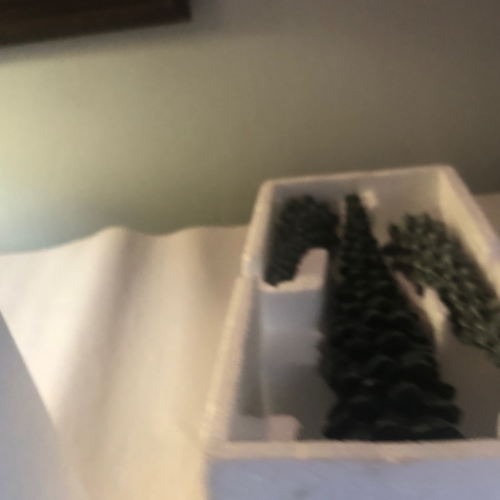 Department 56 Pencil Pines set of 3 #5246-9/Snow Village - Picture 6 of 9